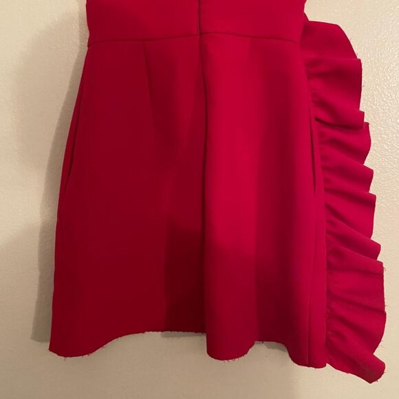 MSGM Ruffle Crepe Dress - Size 38 - Picture 7 of 10